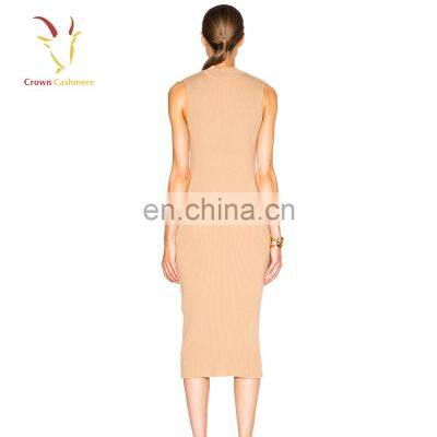 Женская модная шерстяная платье с длинными рукавами photo-4