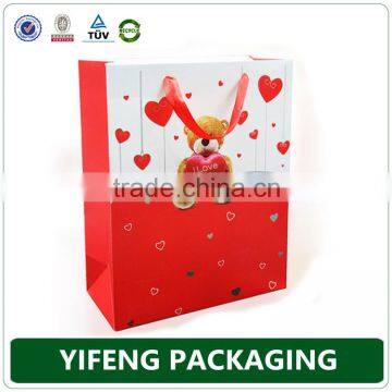 Guangzhou Factory Cheap Decorative Colored Paper Bag Printing photo-5