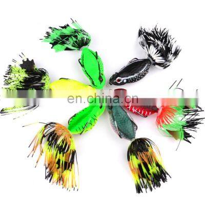 6.35cm Luya thunder frog baits 13g snakehead baits false baits tilt mouth frog lures