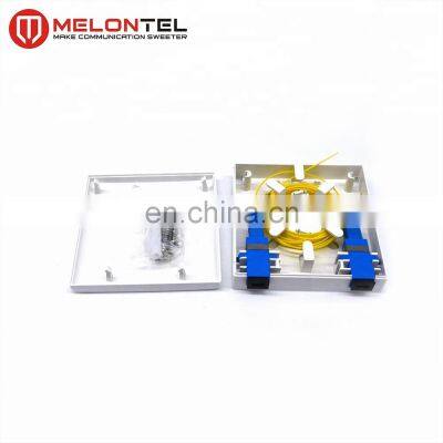 MT-1042 Cheap price 86*86 fiber optic 2 core box fiber ftth gpon box