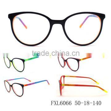 colorful acetate optical frame and Wholesale Fashion Acetate Eyewear Glasses and New mode eyeglasses frame