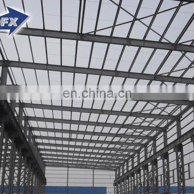 China painted I beam pre fabricated modular steel structure warehouse industrial building with plans