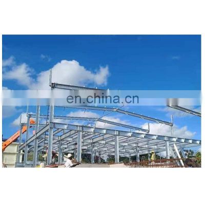 Steel Building Construction Prefabricated Galvanized Metal H Steel Column