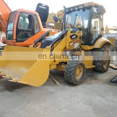 Japan made original cat backhoe loader 416e 416f