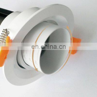 Hotel Home Engineering Cob Accessed Spotlight High Quality Anti-glare Modern Simple Installation Black Dimmable Led Downlight photo-4
