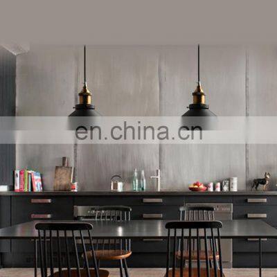 Industrial Lamp Shade Lampara Colgante Negra Nordic Moderner Luminaria Pendente Vintage Pendant Kitchen Light Lamp Lighting photo-5