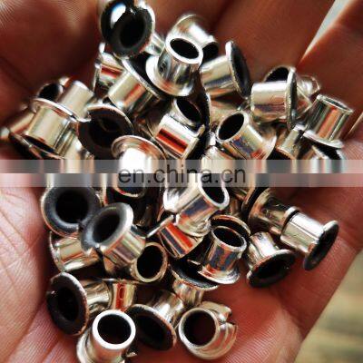 Metal Sleeve Lighter Lined Oilless flange Bushing,DU PTFE coated bush, steel back composite bearing