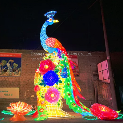 Chinese Traditional Handmade Festival Lantern Zigong Decorative Colorful Lantern Festival Show photo-5