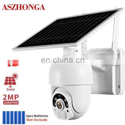 4G SIM CARD Network Solar Power 1080P Video Recoder Surveillance Wireless H.265 Wifi Cctv Outdoor Battery Camera PTZ IP Camera photo-2