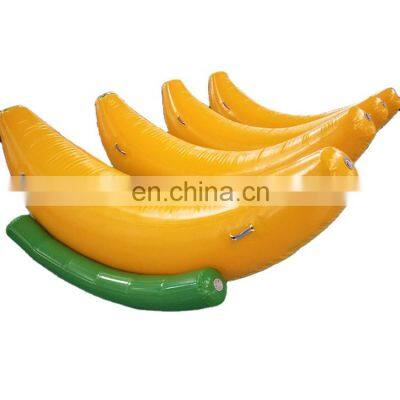 Inflatable Water Banana Seesaw Rocker Floating Pool Toy