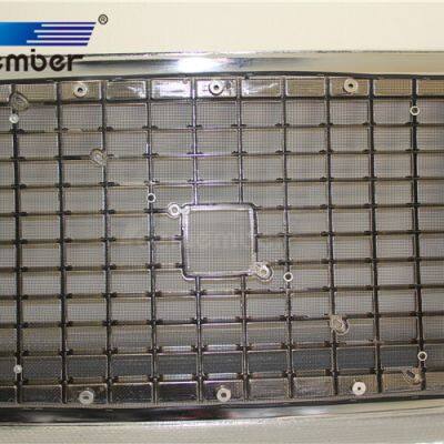 OE Member A1719112000 Truck Chromium Plating Grille With Bug Screen Used For BMP 242.5201 For Freightliner Cascadia BMP 242.5201 photo-2