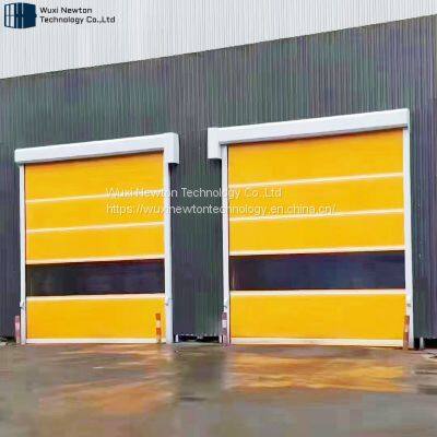 External High Speed Industrial Shutter Door PVC Curtain for Workshop photo-4
