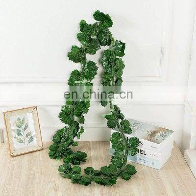 Amazon Hot Sale 12pcs/lot Artificial Ivy Leaf Plants Vine Hanging Garland photo-4