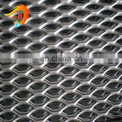 Customized easy installation aluminum expanded metal mesh curtain wall cladding