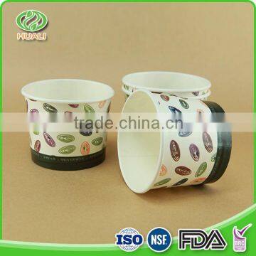 High capacity non leakage disposable cup paper soup containers