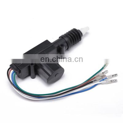 Top quality car central door locking actuator with plastic material and solenoid 5 wires for centralized closing