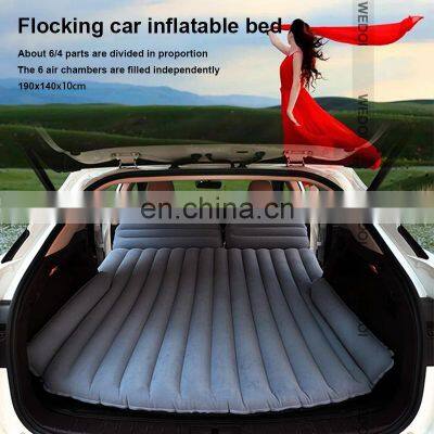2022 Car Inflatable Air Mattress For Tesla Model Y Portable Camping Bed Cushion For Tesla Accessories With Electric Pump photo-2