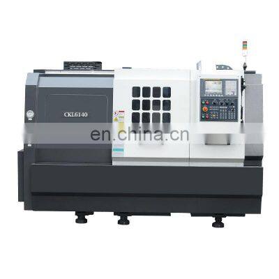 linear guideway type CKL6140 cnc flat bed lathe machine with one-piece casting