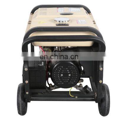 Tragbarer Dieselmotor-Generator mit 4 Rädern. Dieselmotorgeneratorsatz mit CE-Zertifikat photo-4