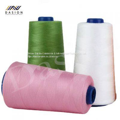 Spun Polyester Sewing Thread Raw White in Bright photo-3