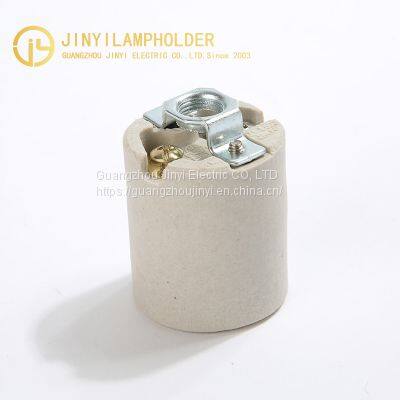 Lamp Part Hot Sale Lamp Base Ceramic Socket Have Certification 600V 660W for E26 Lamp Holder