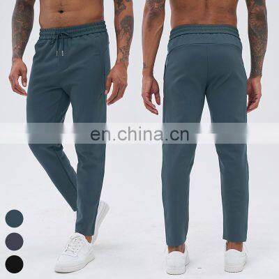 Fashion Sportswear Zipper Pocket Drawstring Outdoor Fitness Jogger Custom Training Trousers Casual Sweatpants Men Joggers Pants photo-4