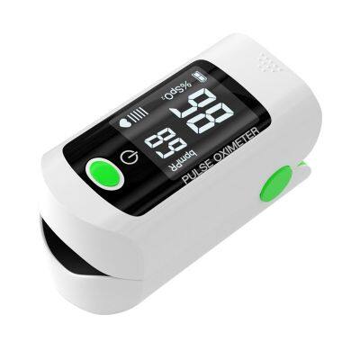 Finger clip pulse oximeter