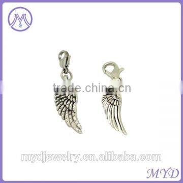 MYD factory silver angel charms wholesale for bracelet