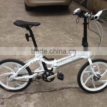 26 inch electric mountain folding bike for young