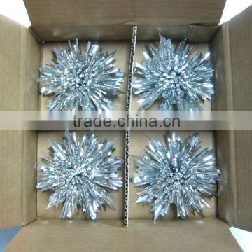 Silver Silk Balls Scattered Flowers/Fancy Ribbon Bows for Celebrative Wedding/christmas