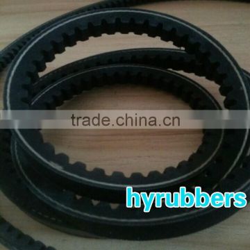 cogged v belt, teeth v belt, rubber v belts