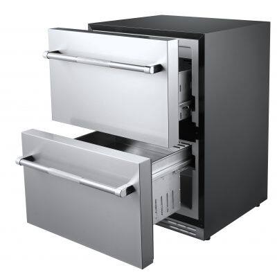Draw Freezer - 110L, Stainless Steel, Built-in or Free Standing, Indoor or Outdoor, Touch Pad Digital Control photo-3
