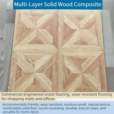 High Wear-resistant Click-lock Flooring, Special Wood Flooring for Hotel and Apartment Projects photo-5