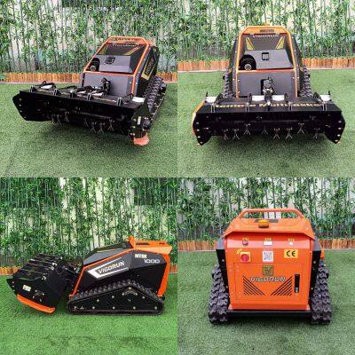 Vigorun MTSK1000 RC Crawler Lawn Mower Remote Unmanned Operation China Remote Control Mower photo-4