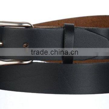 Fashion Genuine Leather Mens Black Waist Strap Belts