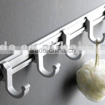 Aluminium bathroom accessories --Clothes hook, trumbler holer,towel ring,paper holder, towel rack,soap holder,glass shelf