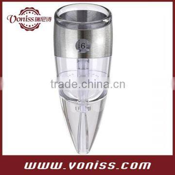 Adjustable Wine Aerator With Variable Speed Dial,7 Settings,Adjustable for Red or White Wine & Spirits photo-2