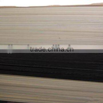 Wear resisting rigid white and black color ABS sheet