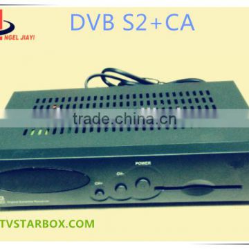 newest dvb s2 with mini smart card dvb s2 satellite receiver