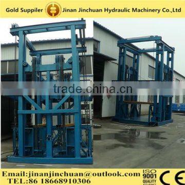 high performance lift table/stationary guide rail lift platform in high quality