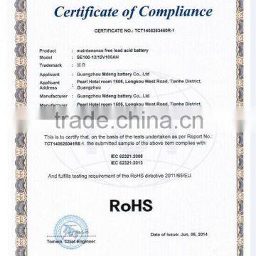 Super Long Life Solar Storage 12voltage Backup Power Storage Gel 200ah With CE Certificate photo-5