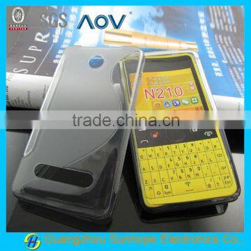 for Nokia asha 210 wave design tpu back cover