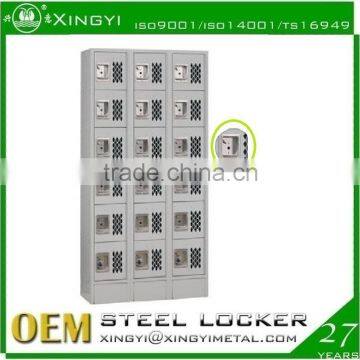 Hangzhou high quality steel lockable shoe cabinet/modern shoe cabinet/large shoe cabinet