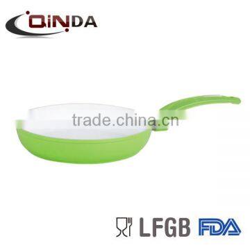 Forged aluminum frying cook pan with ceramic coating QD-FA003