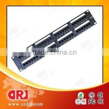 cat5e UTP 48 ports patch panel