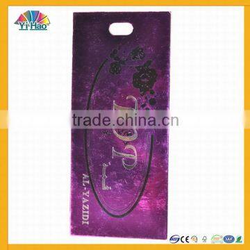 Garment hang tag made in china