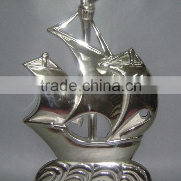 Cast Aluminum Wall Decor Boat for Home/ Hotel/ Restaurant/ Wedding/ Party/Office Decoration