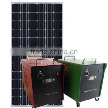 Portable solar system 150 W solar energy system for fish farm