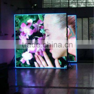 HD rental p6 indoor led display cabinet