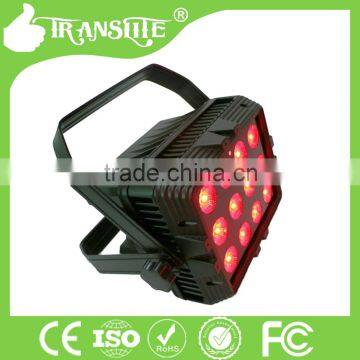 Battery powered 12x15w rgbwa uv high quality waterproof disco light